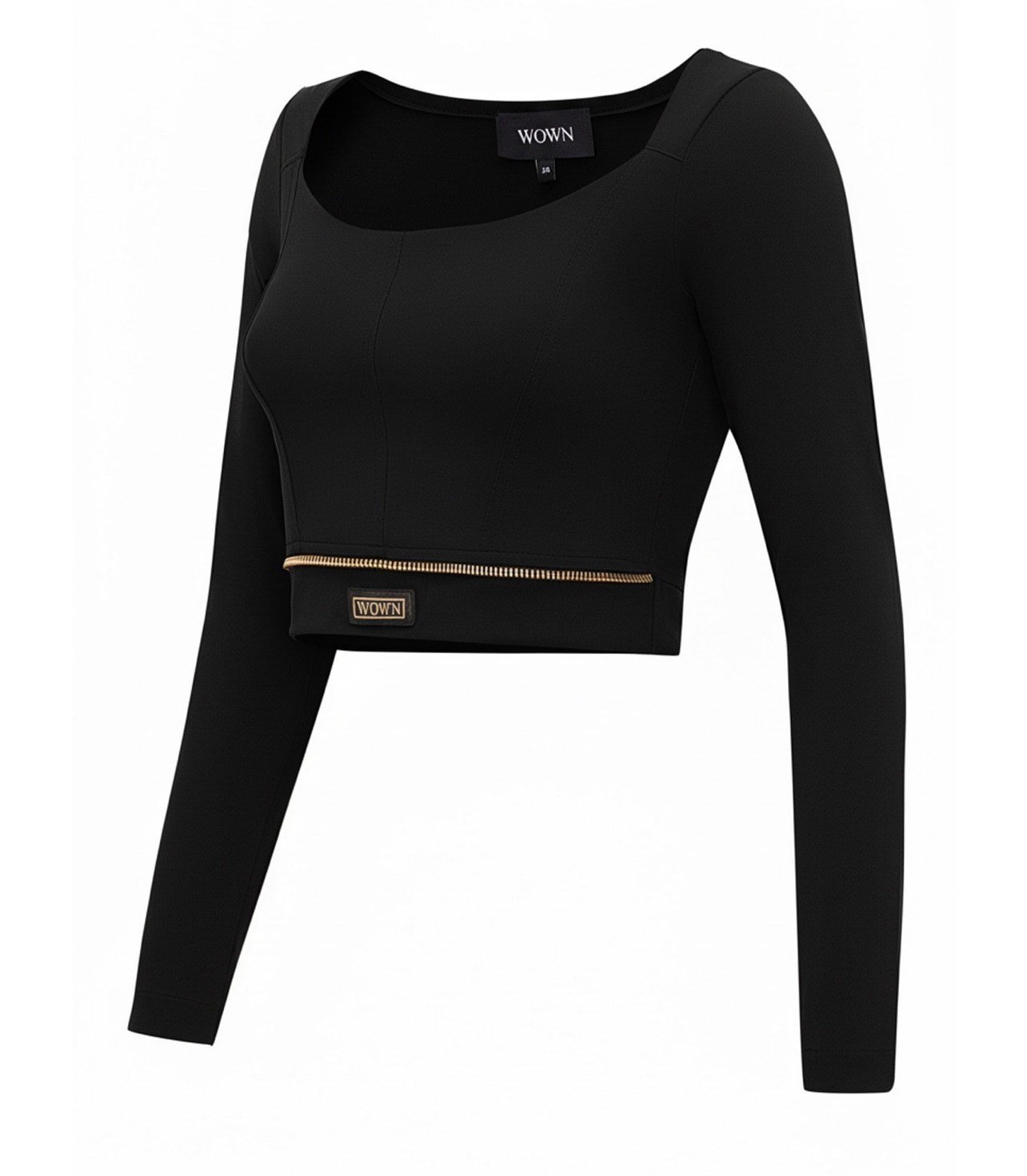 KATHY TOP Siyah renk Gold Detay
