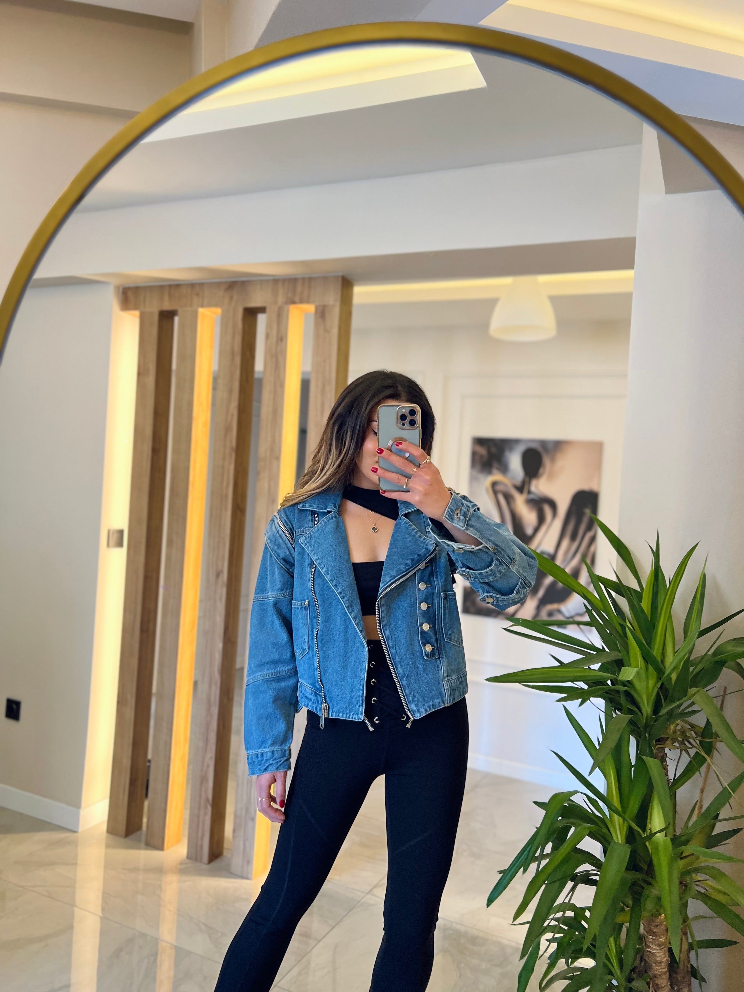 Samanta Denim Jacket