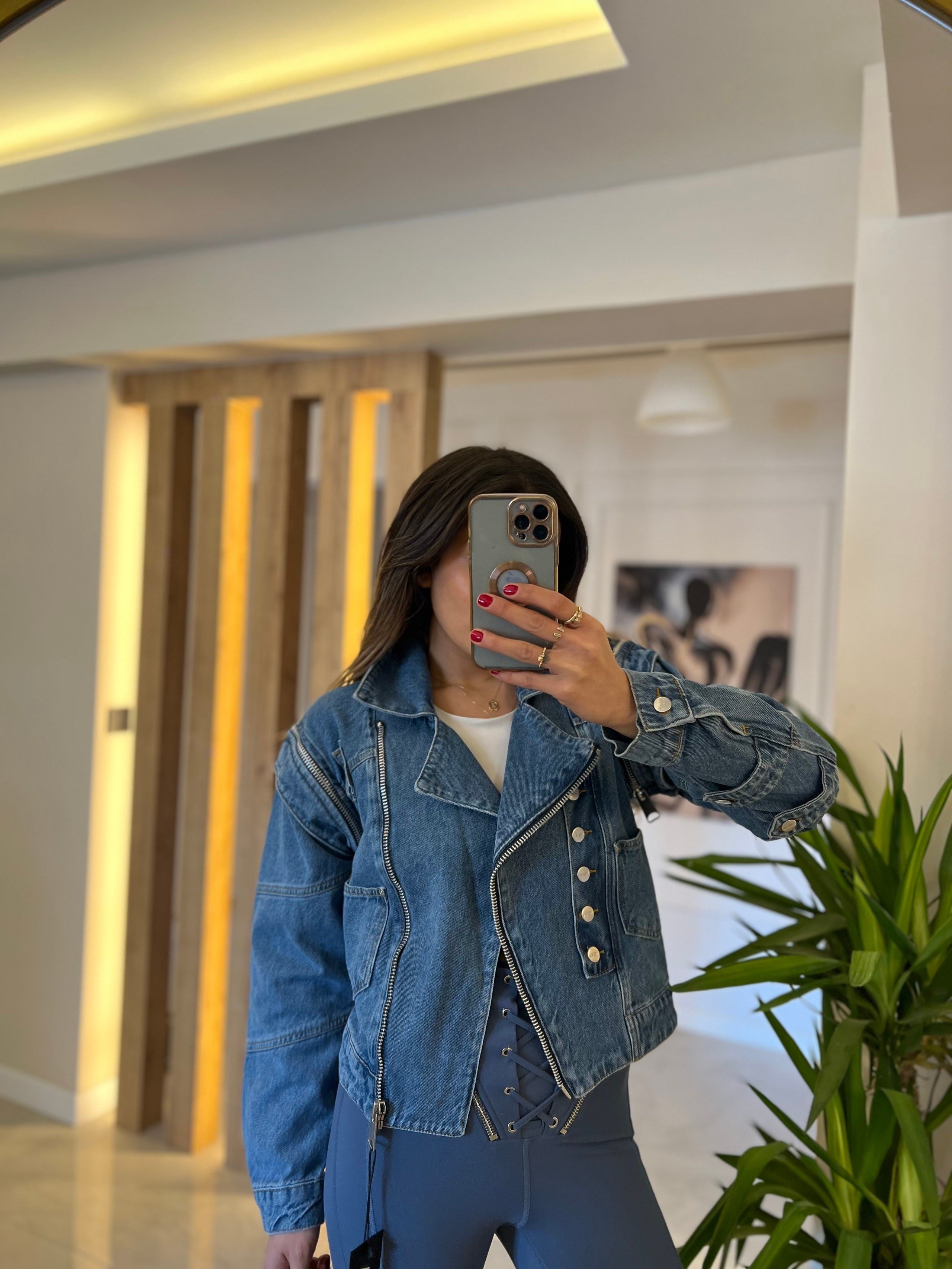 Samanta Denim Jacket