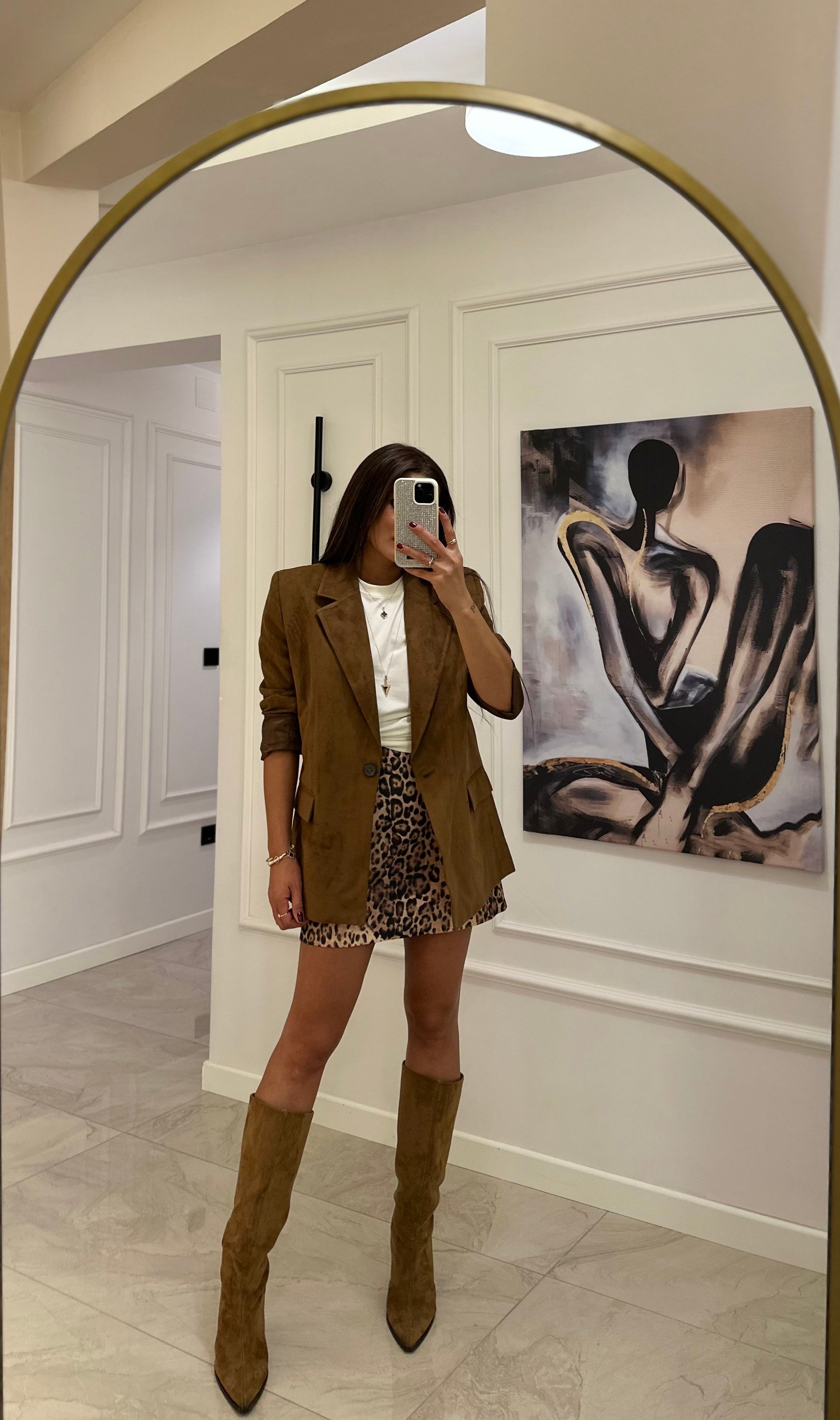 Süet Blazer Ceket