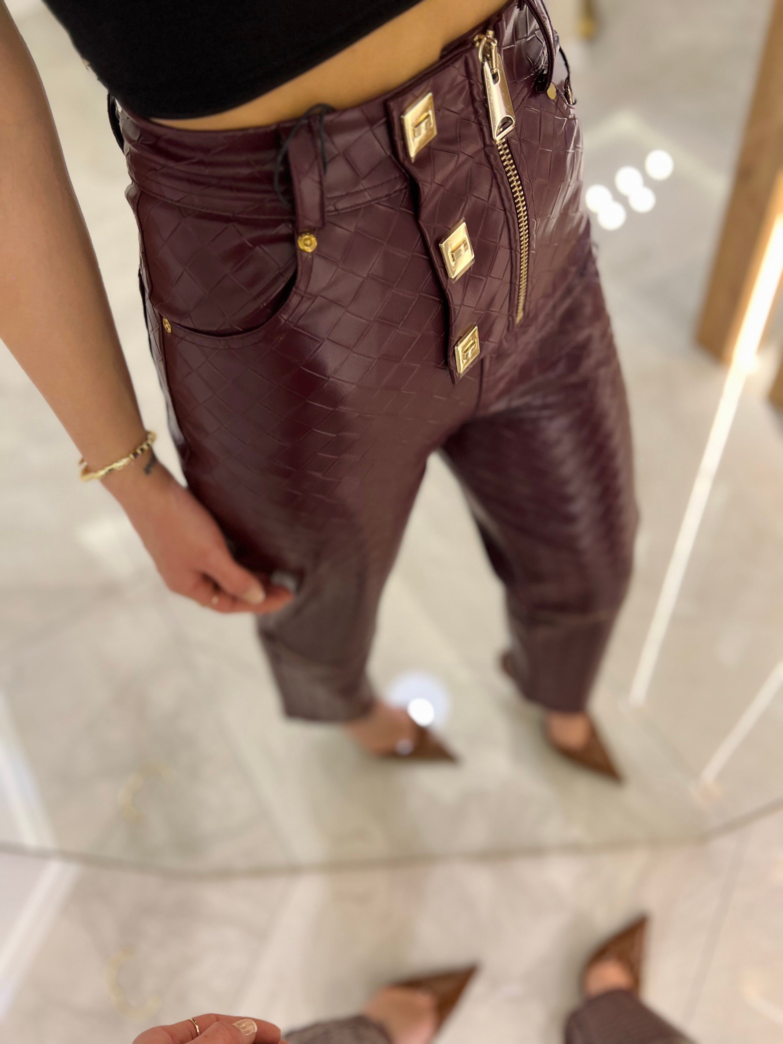 VİNCENT LEATHER PANTS