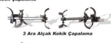 3 Ara Fide (Kekik-Tütün-Pancar) Çapalama Aparatı