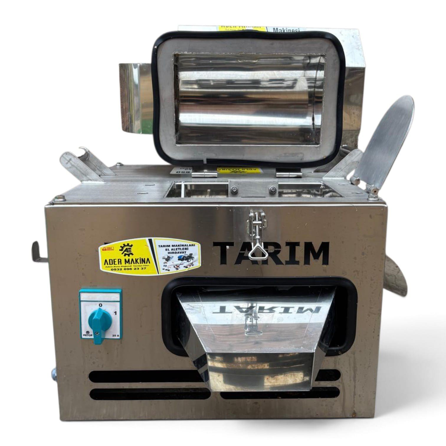 ASM650 Salça-Tarhana-Pekmez Yapma Makinesi 3 Elekli 3 Hp Motor