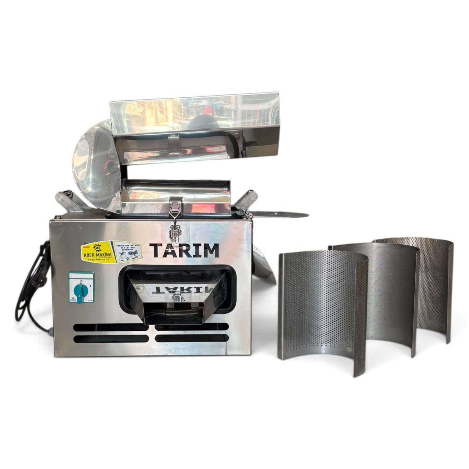 ASM650 Salça-Tarhana-Pekmez Yapma Makinesi 3 Elekli 3 Hp Motor