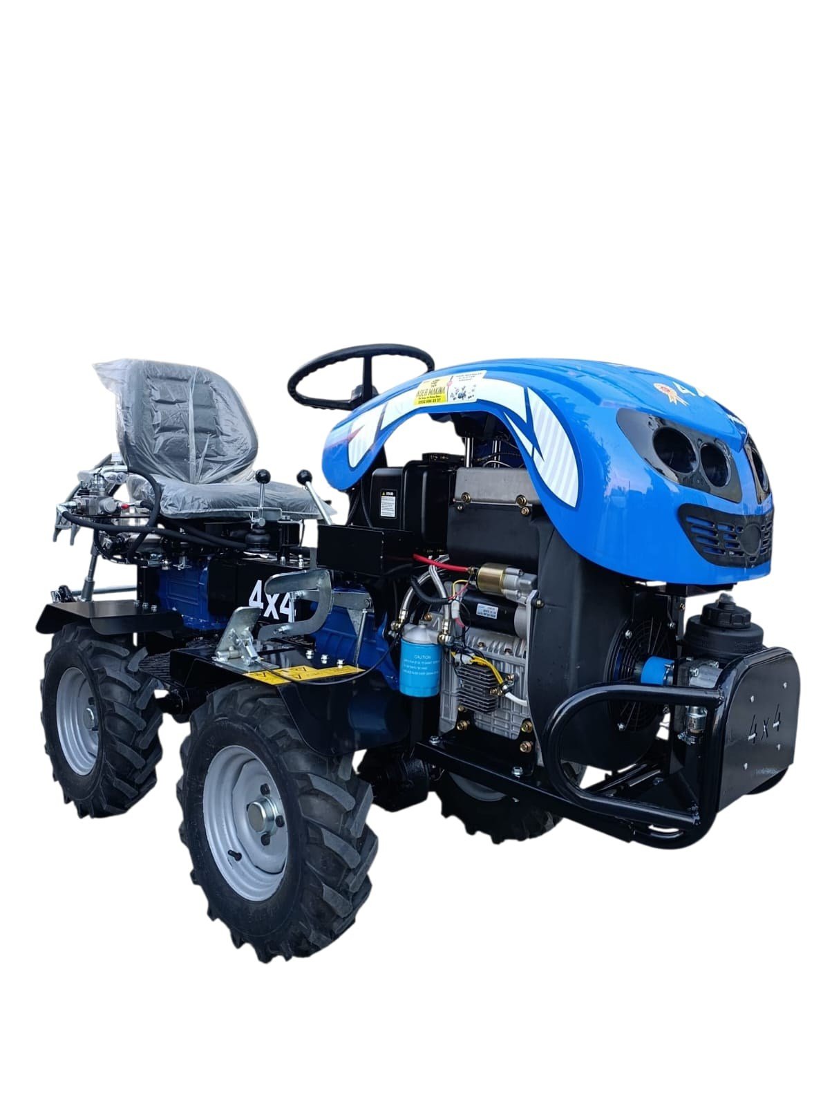 Ecem 4x4 Çapa Traktörü 22 Hp Marşlı
