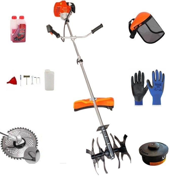 Ot Kesme Çapa Makinesi Yandan Omuz Askılı 2.1 Hp