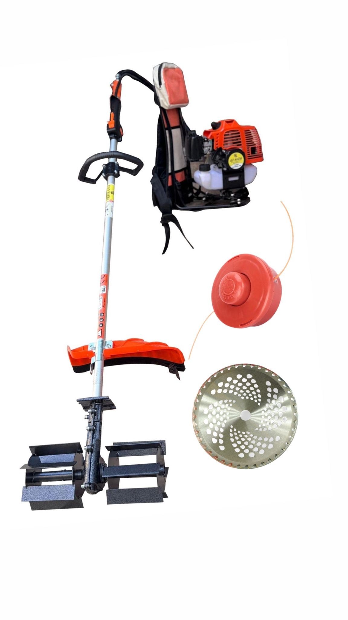 Sırt Çantalı Ot Kesme Çapa Makinesi 2.1 hp