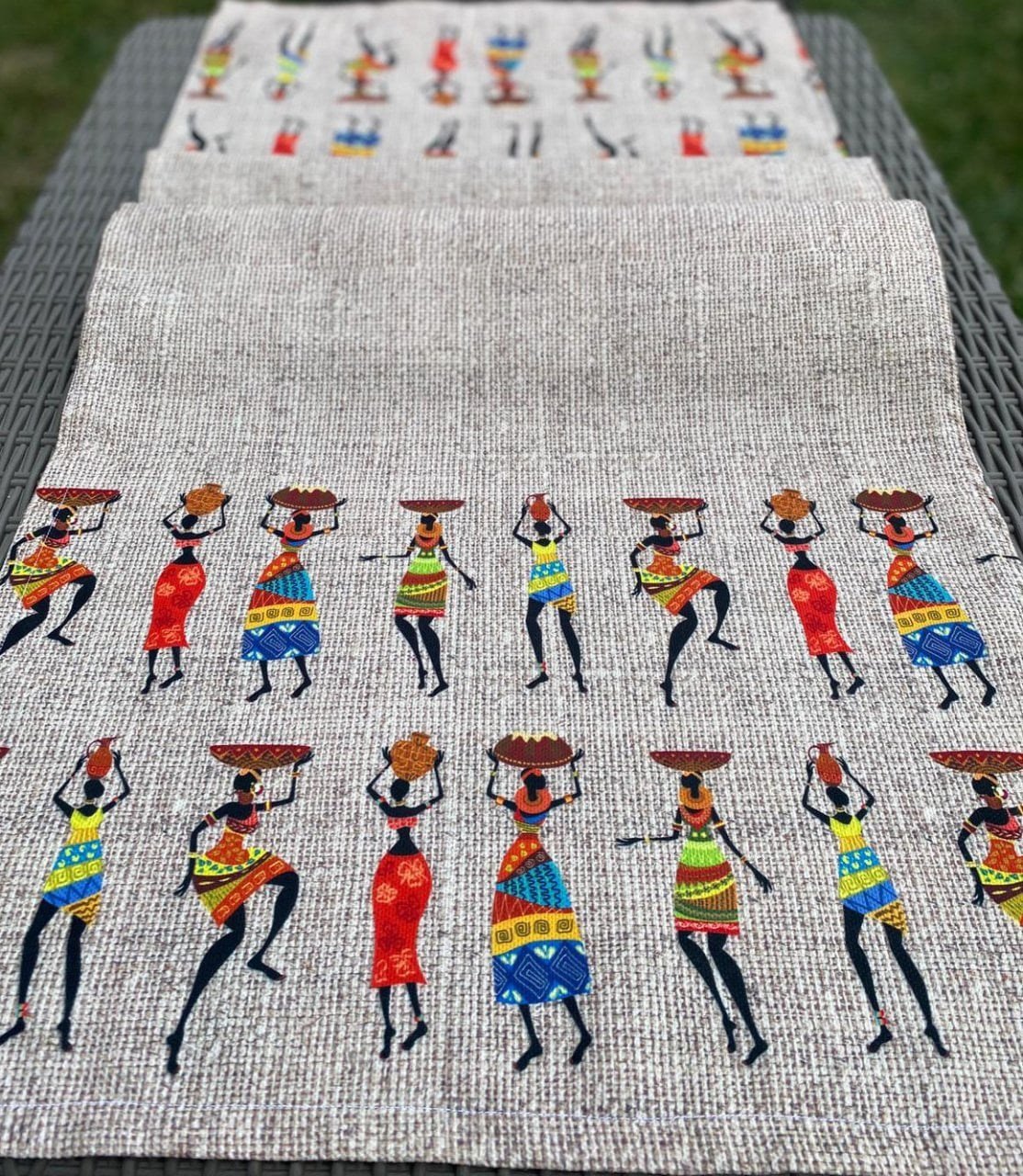 Afrikalı Kadın Runner ve Supla Kumaşı 2