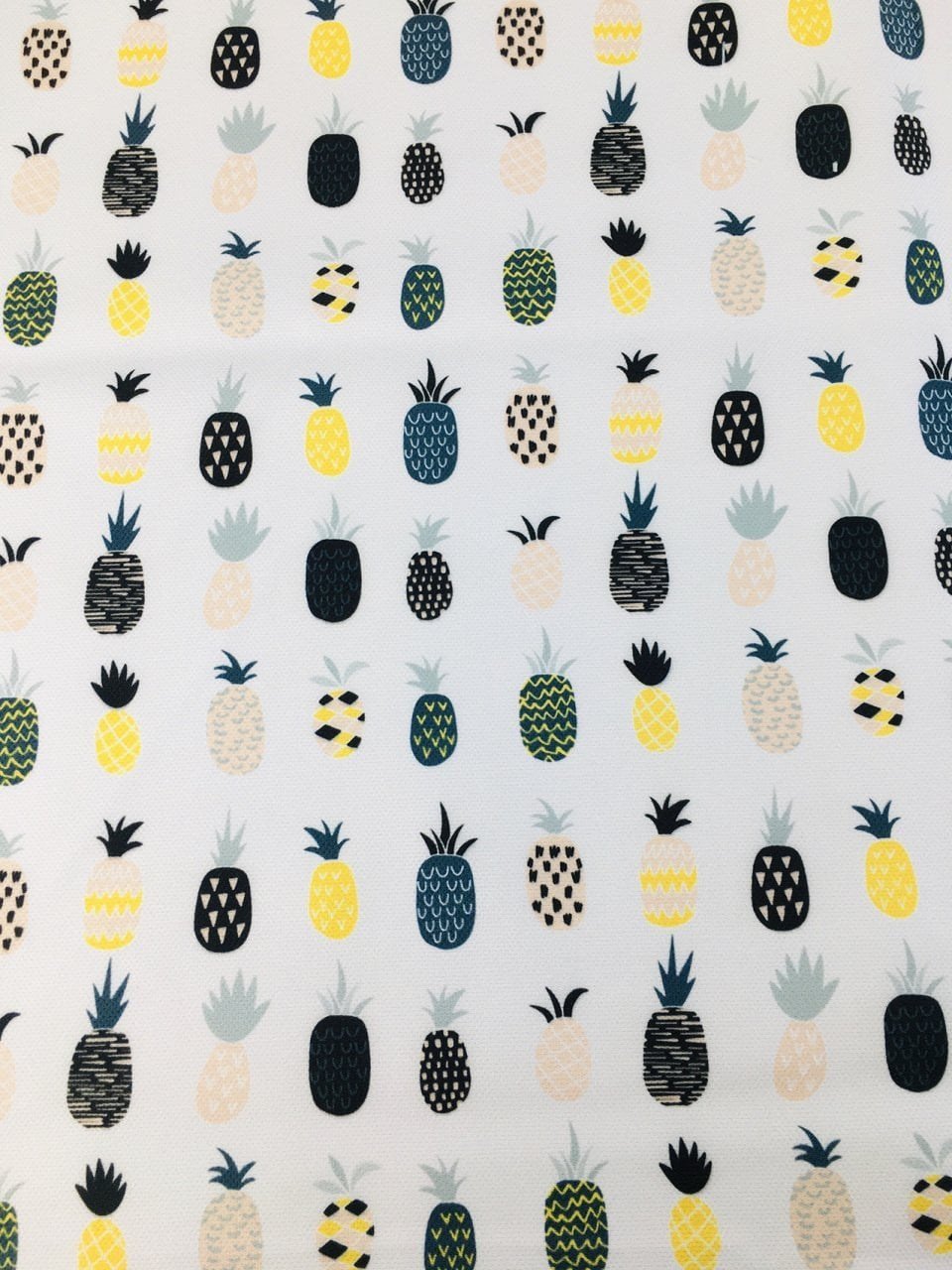 Ananas Desenli Kumaş 2