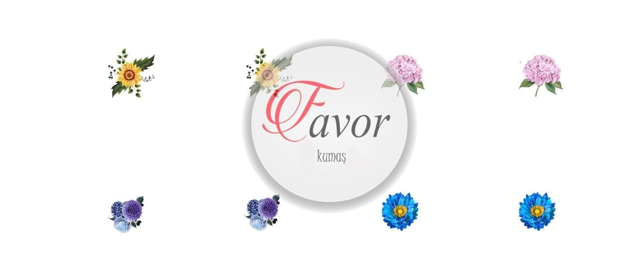 Çiçek Desenli Kahve Supla Kumaşı