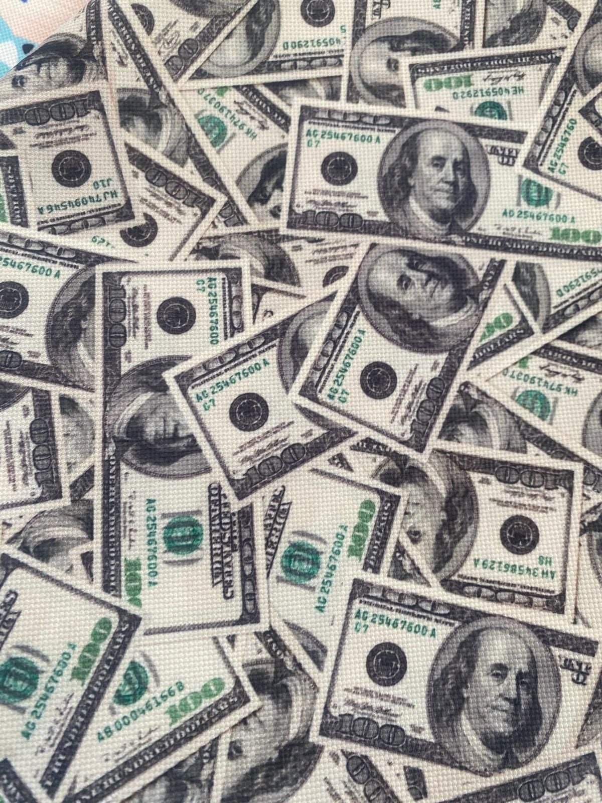 Dolar Desenli Kumaş