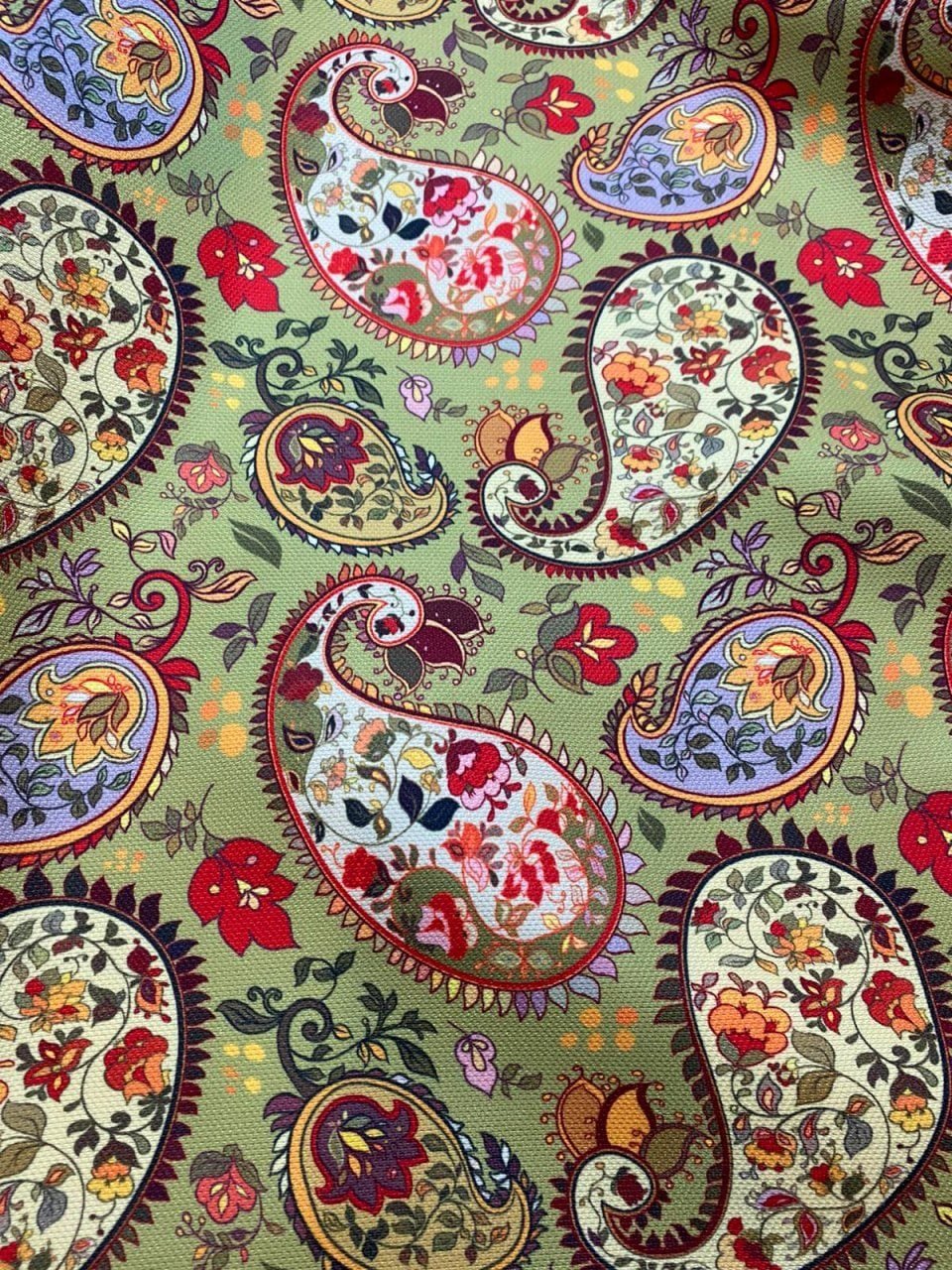 Etnik Şal Desenli Kumaş