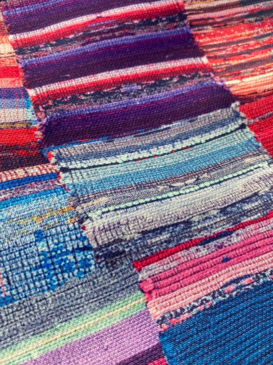 Kilim Desenli Kumaş 2