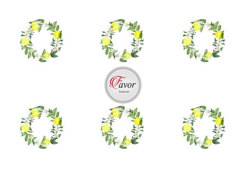 Limon Desenli Runner ve Supla Kumaşı 3