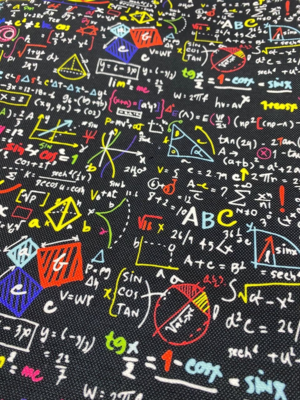 Matematik Desenli Kumaş 2