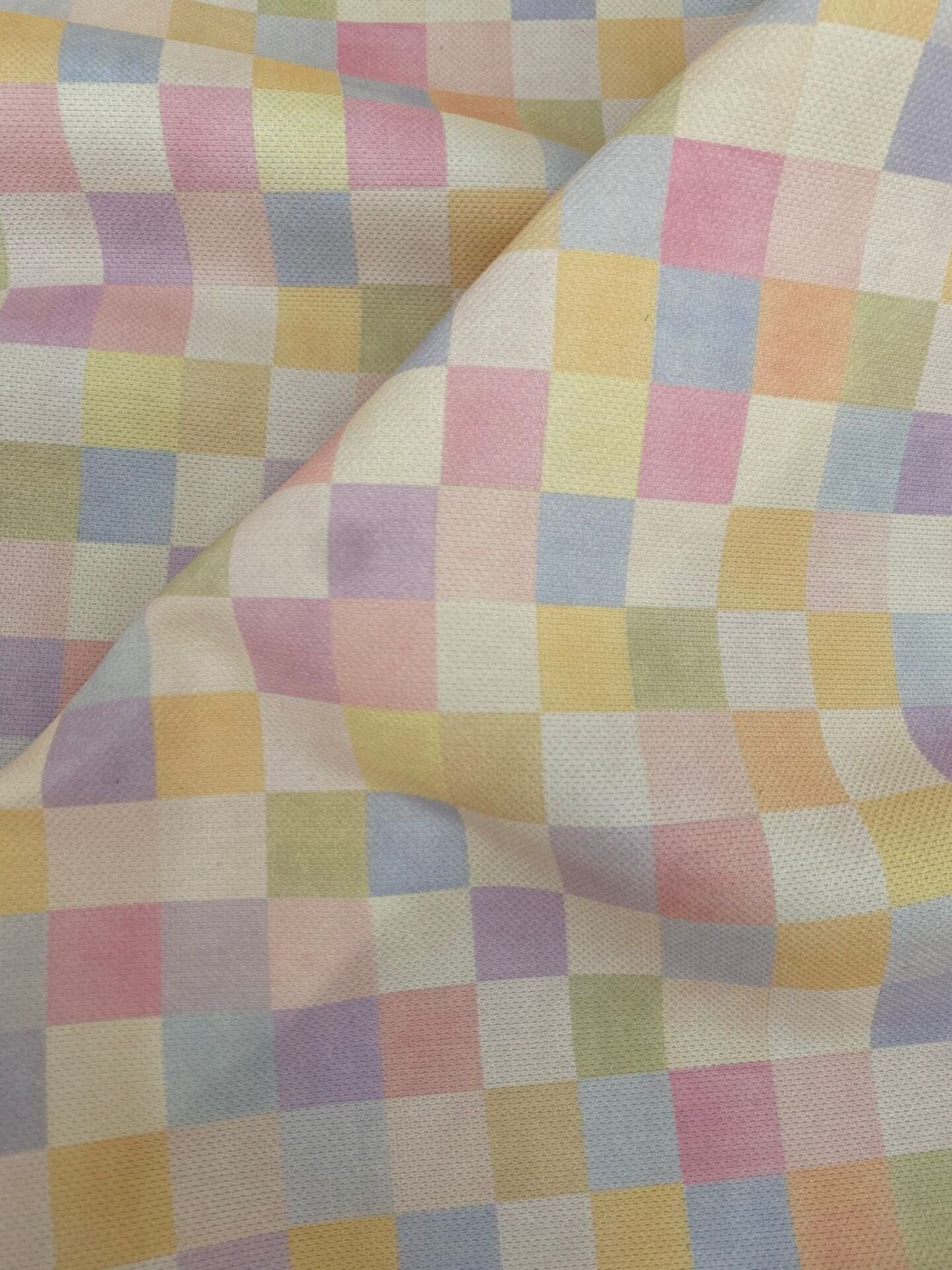 Pastel Dama Desenli Kumaş