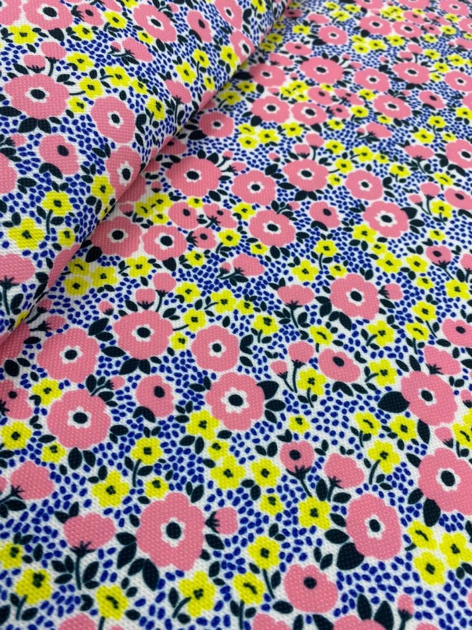 sari-pembe-cicek-desenli-kumas