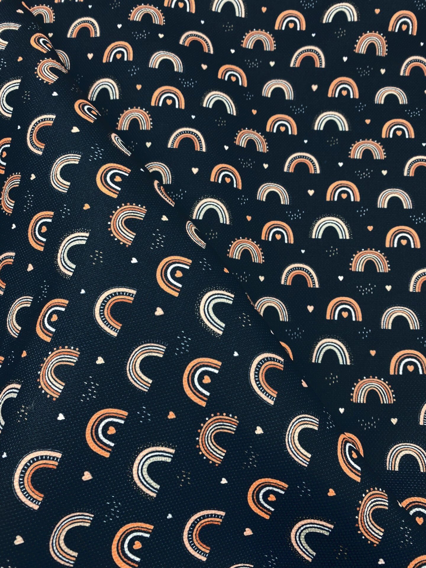 Soft Gökkuşağı Desenli Kumaş