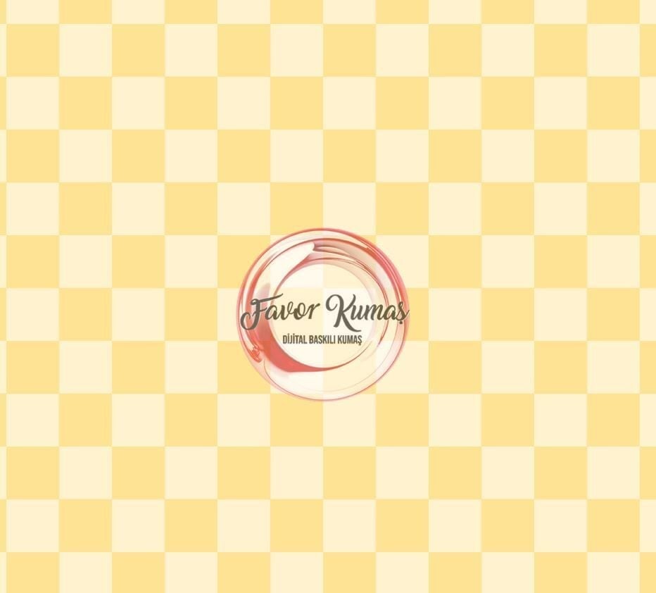 Soft Renkli Dama Desenli Kumaşlar