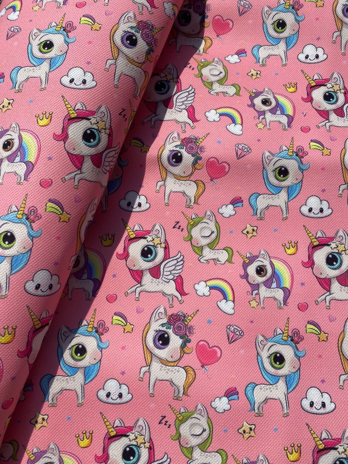 Unicorn Desenli Kumaş 3