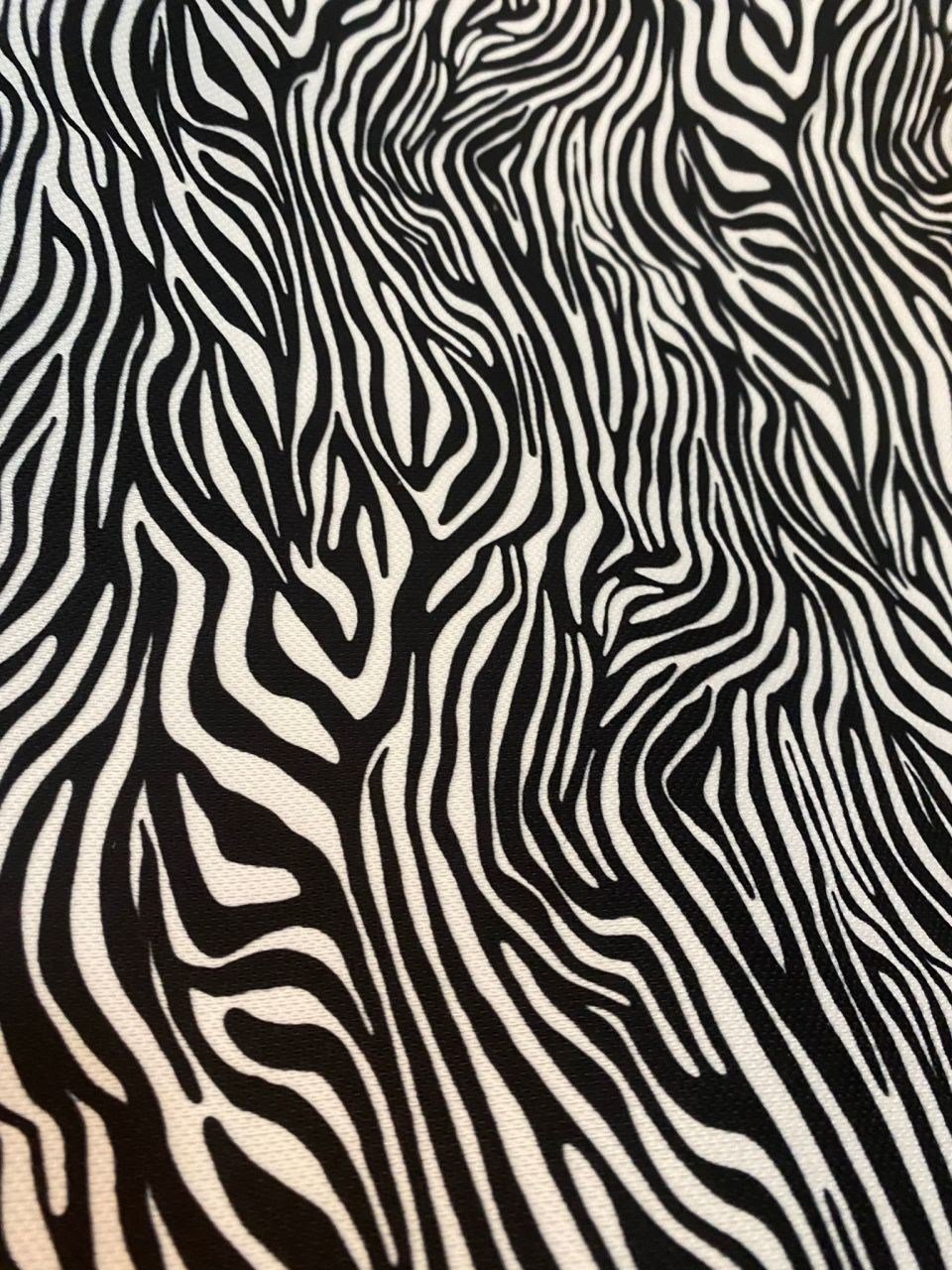 Zebra Desenli Döşemelik Kumaş