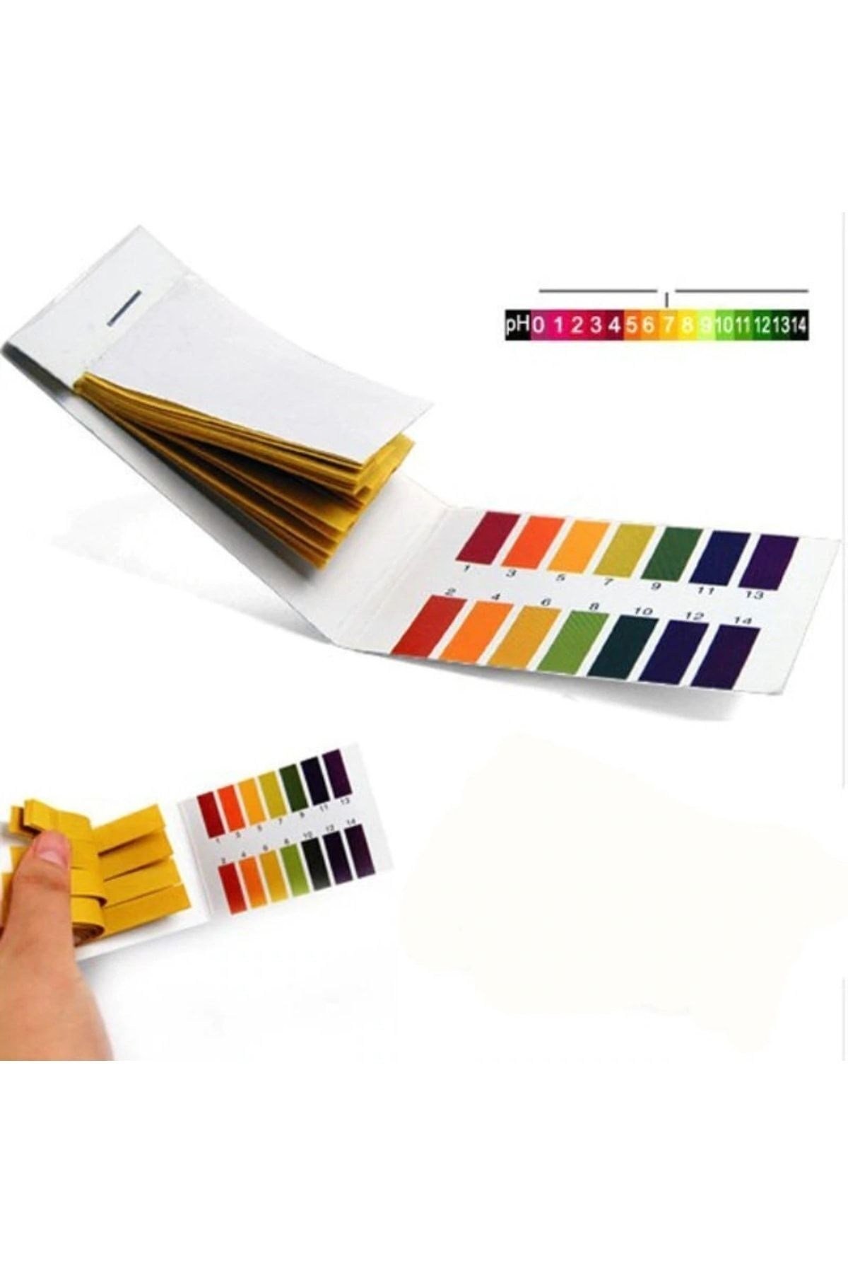 80 Adet Ph Ölçme Kağıdı - Ph Ölçer Litmus Turnusol Kağıdı Ph Ölçüm Cihazı, Ph Test Kağıdı Ph Paper