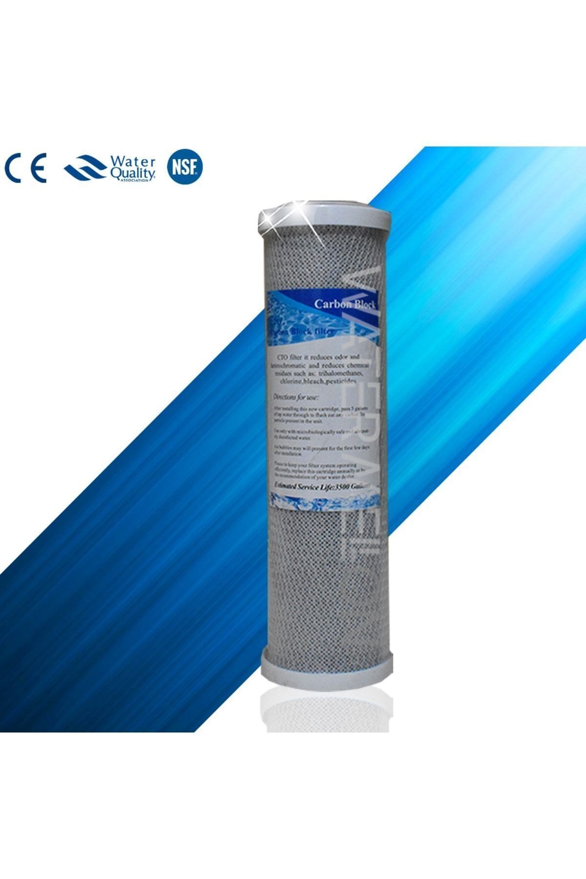 Açık Kasa Su Arıtma Cihazı Uyumlu 5 Aşamalı 80 Gpd King Membranlı Filtre Seti