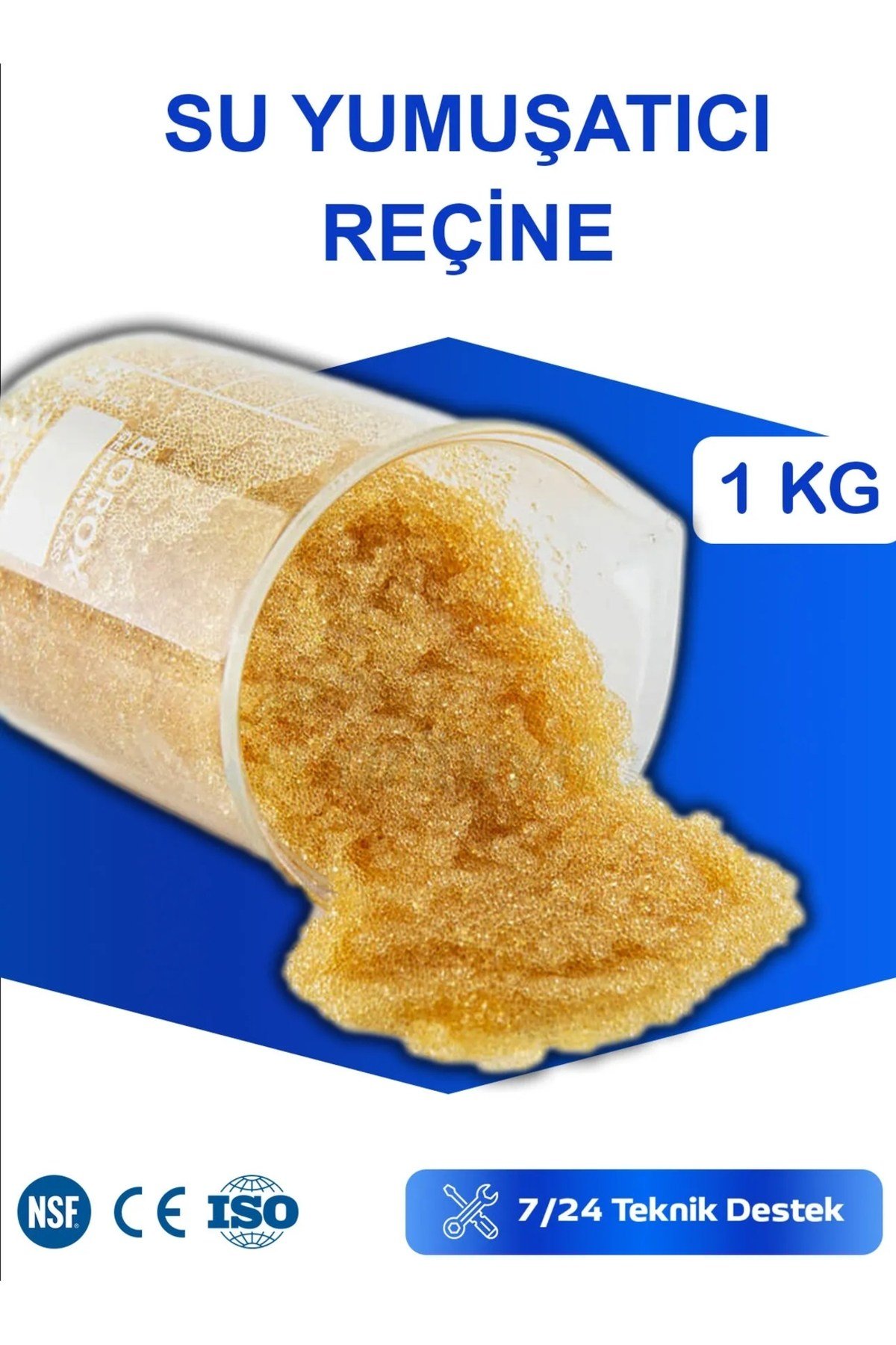 Katyonik Su Yumuşatma Reçine (1kg)