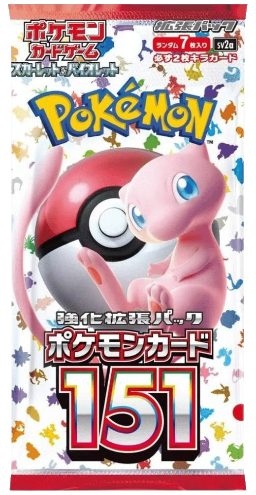 Pokémon 151 Booster Pack – Japonca