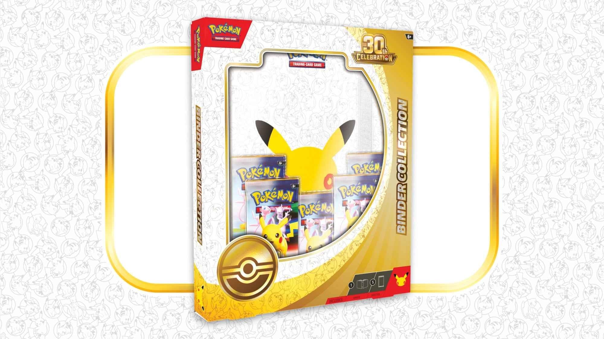 Pokémon 30th Celebration Binder Collection – İngilizce