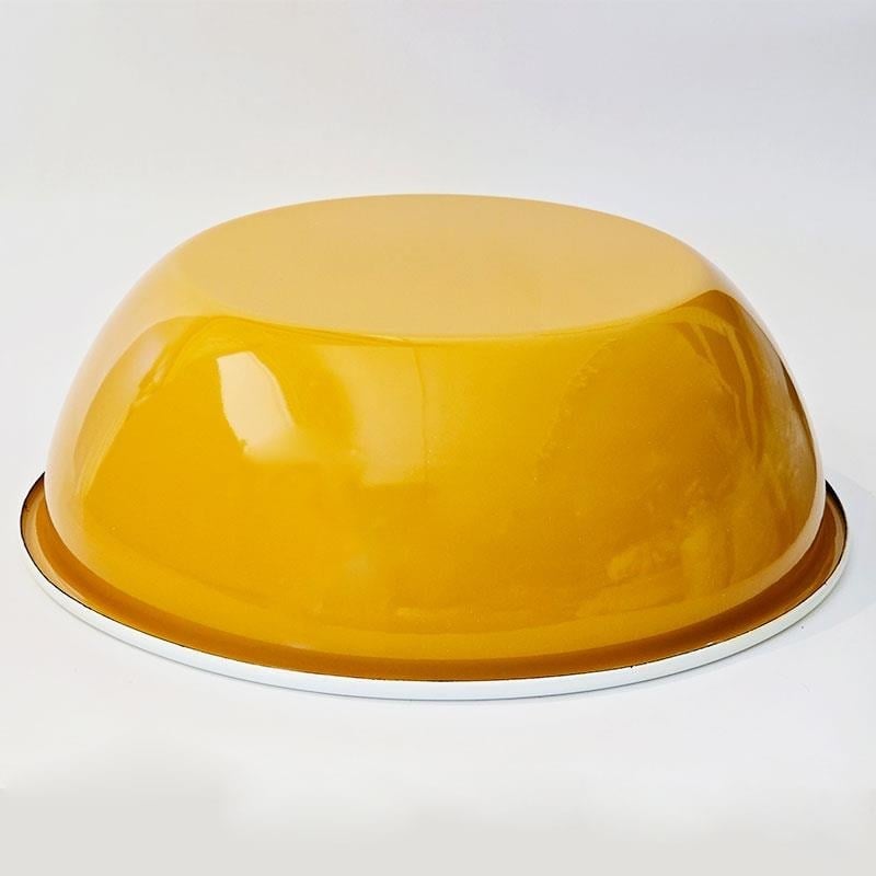 Emaye 32 cm Kase Oksit Sarı