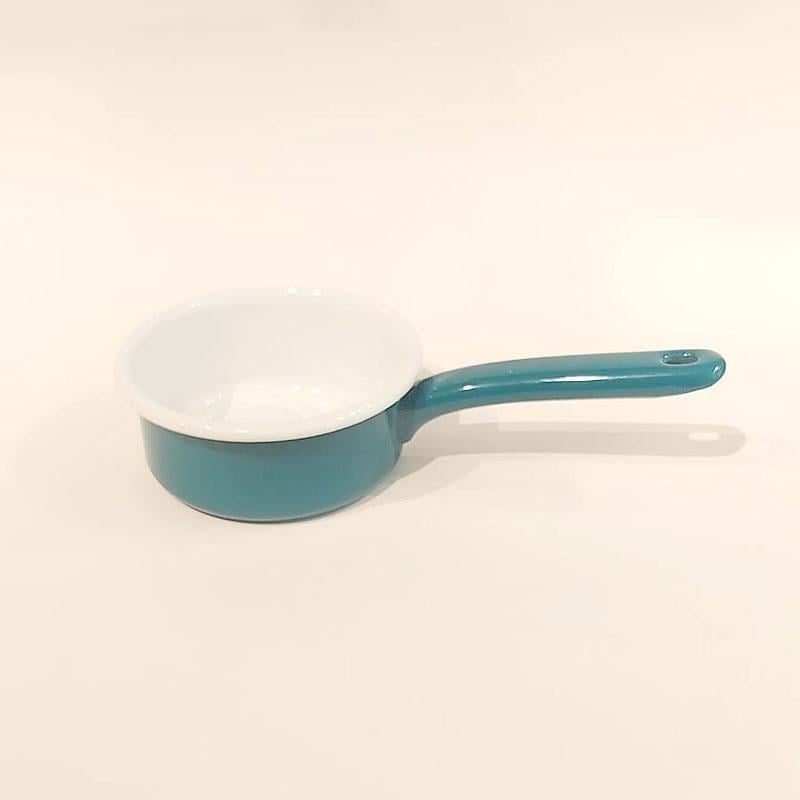 Emaye Kaserol 12 cm Petrol Yeşili