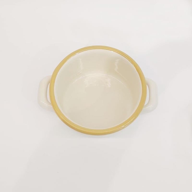 Emaye Mini Tencere 12 cm Bal