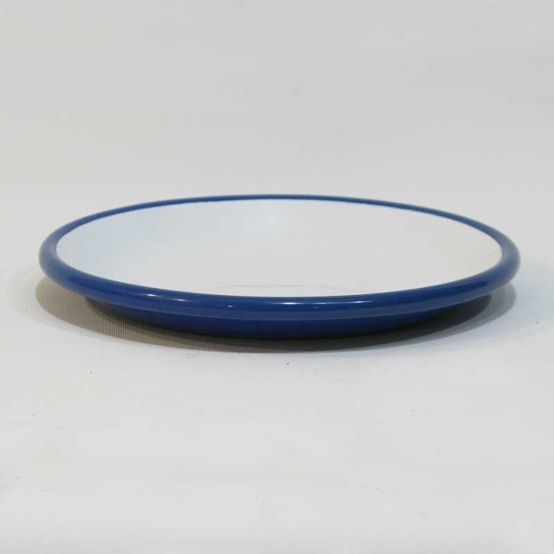 Emaye Tabak 20 cm Lacivert