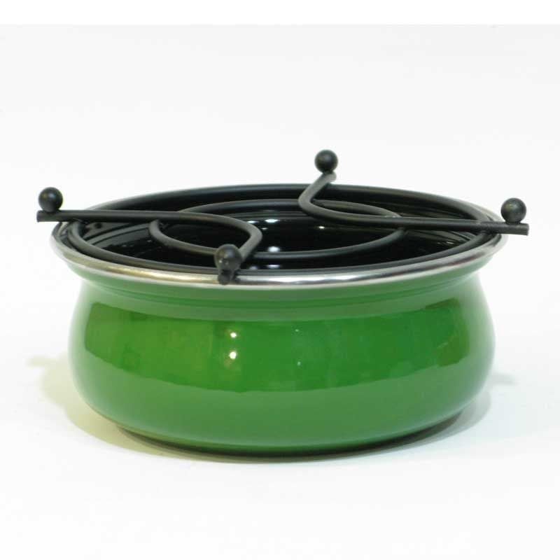 LunArt Emaye Isıtıcı Asker Yeşili 13 cm