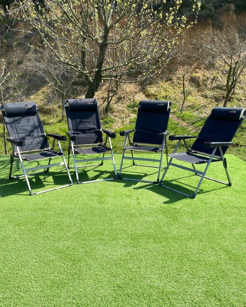4'LÜ KATLANIR LÜX SANDALYE SET