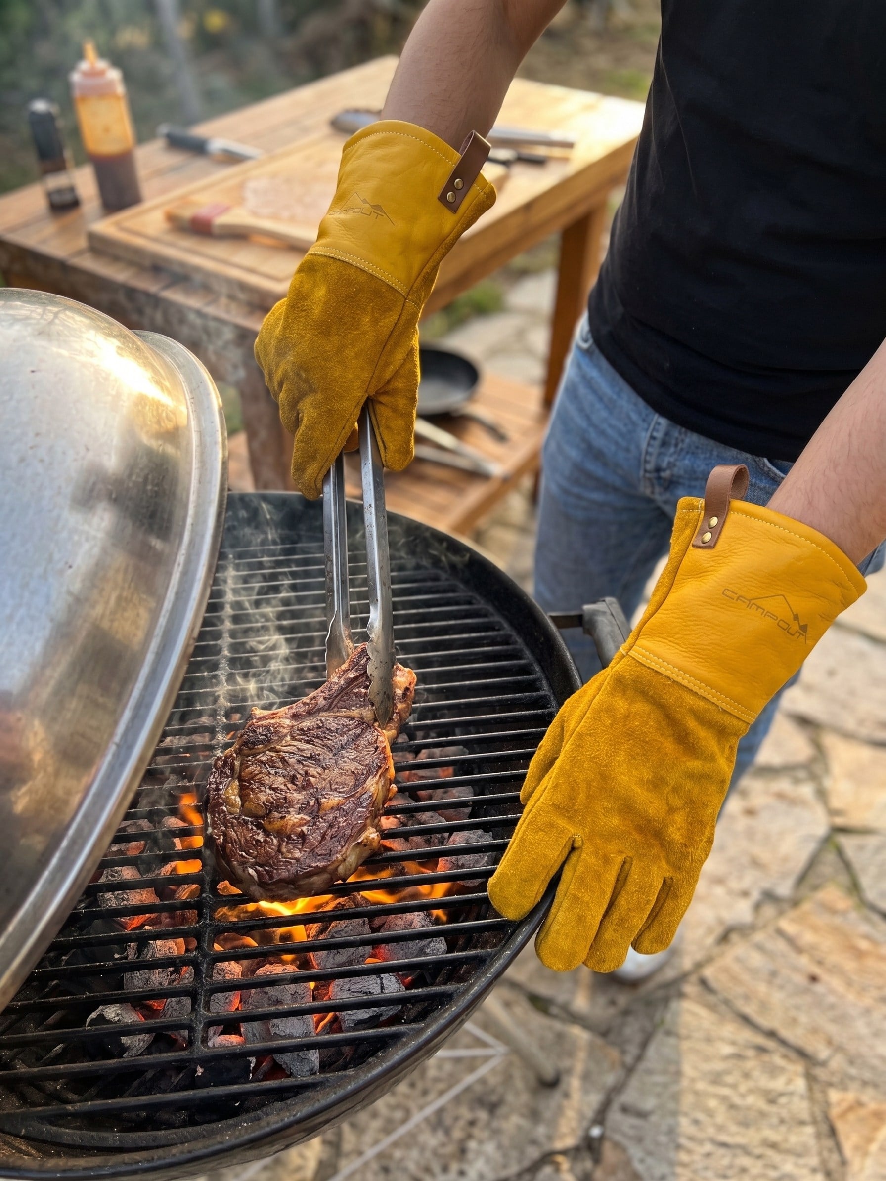 Barbekü Mangal Eldiveni
