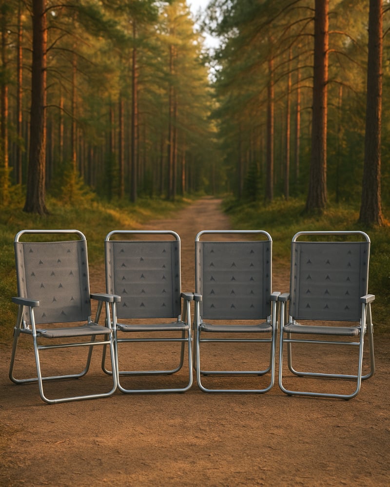 CAMPOUT 4'LÜ PLAJ SANDALYE SET
