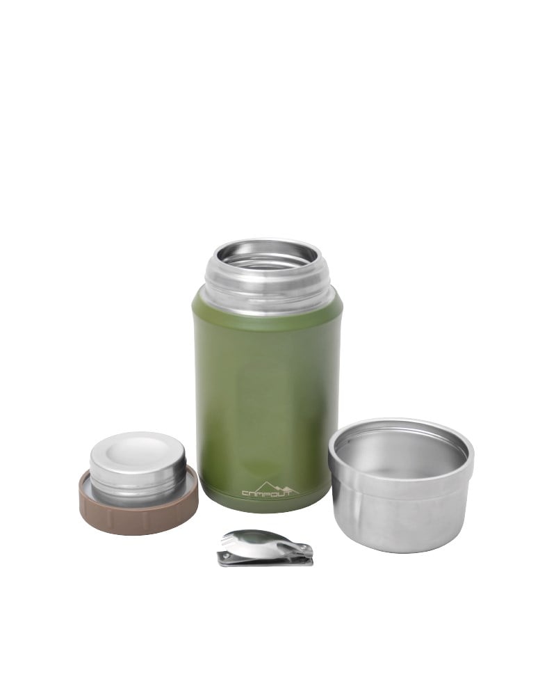 CAMPOUT ÇİFT KATMANLI YEMEK TERMOSU 600 ML