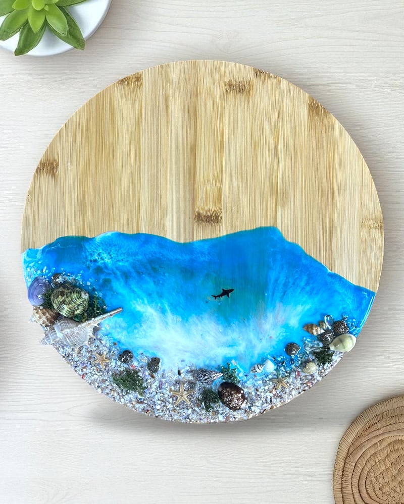 Epoksi Kesme ve Sunum Tahtası