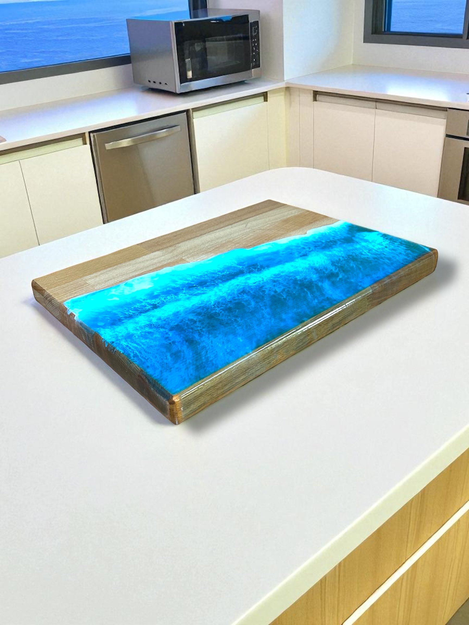 Epoksi Kesme ve Sunum Tahtası