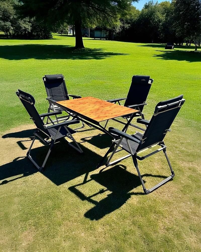 ODİN MASA 4 LUX SANDALYE SET