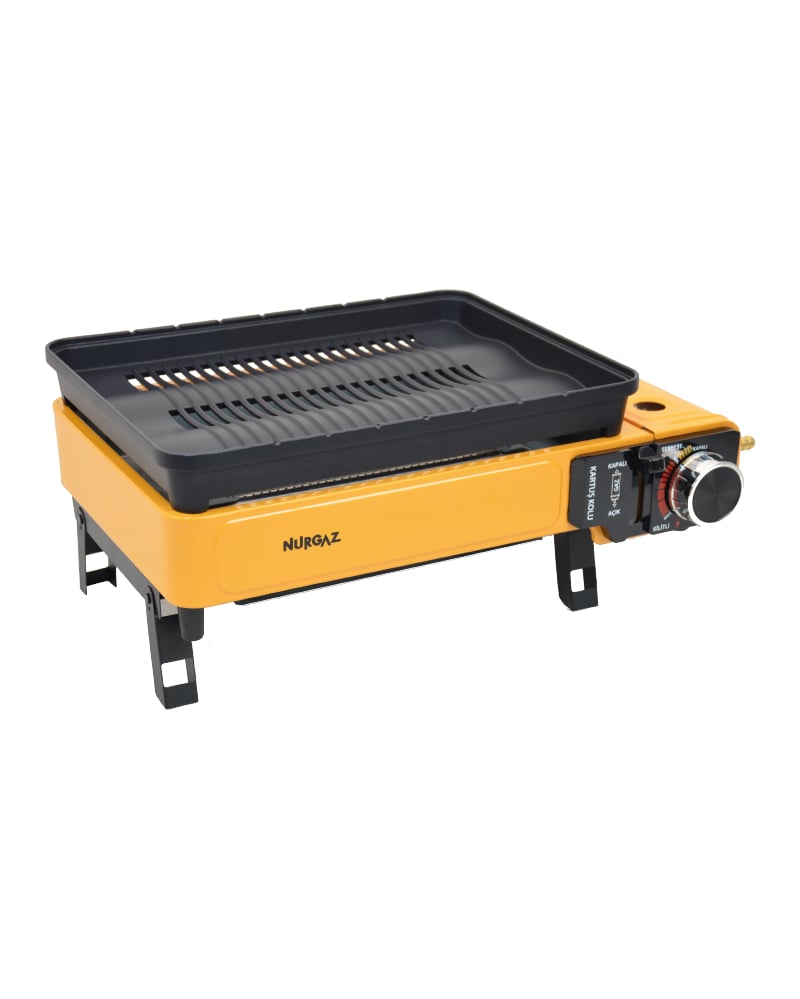 PORTATİF GAZLI BARBEKÜ VE PİŞİRME SETİ