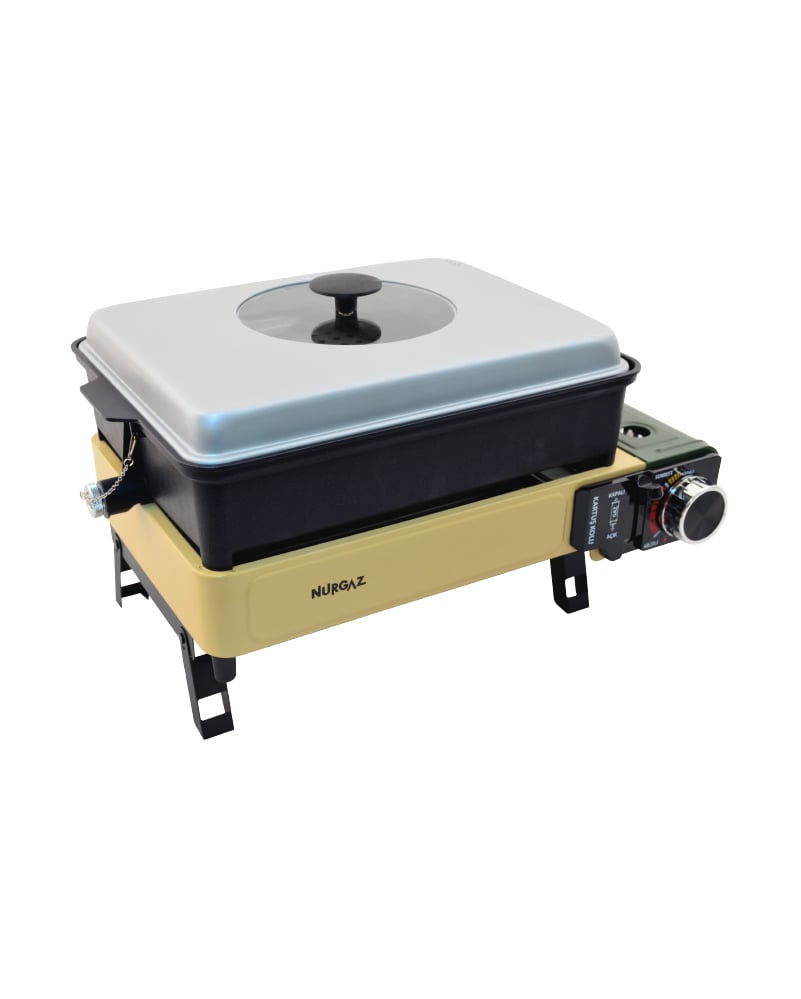 PORTATİF GAZLI BARBEKÜ VE PİŞİRME SETİ