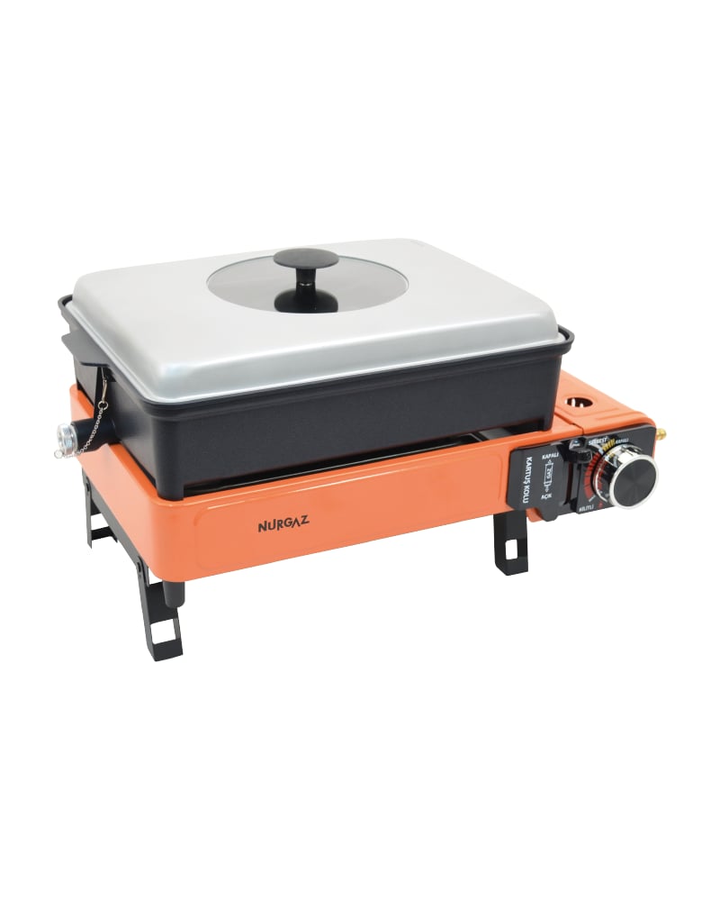 PORTATİF GAZLI BARBEKÜ VE PİŞİRME SETİ