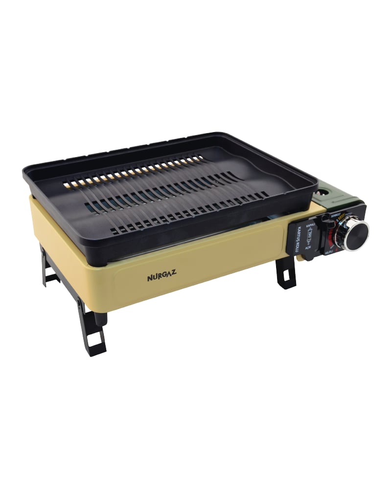 PORTATİF GAZLI BARBEKÜ VE PİŞİRME SETİ