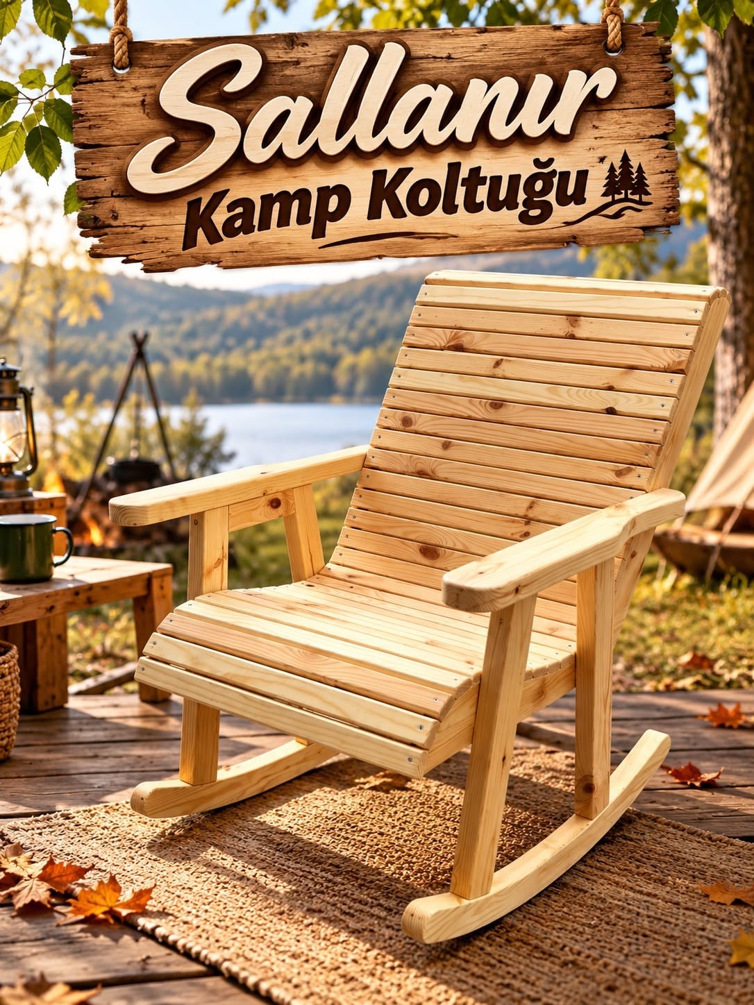 Sallanır Kamp Koltuğu
