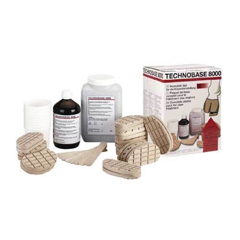 TECHNOBASE 8000 Tırnak Bakım Seti 14 Set