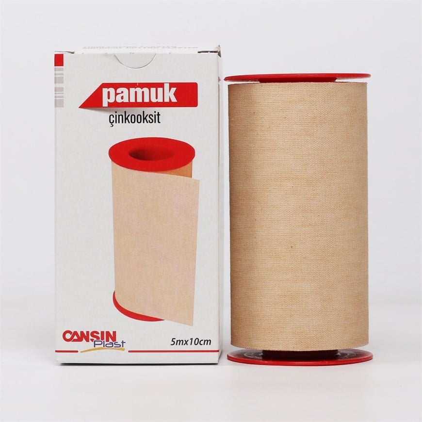 Cansınplast Bez Flaster 5 M*10 CM 