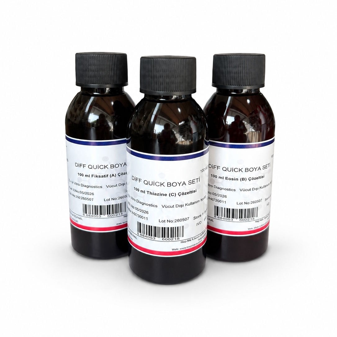 Diff Quick Boya Seti 100 Ml